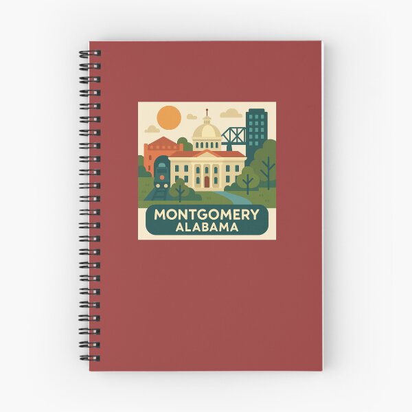 Item preview, Montgomery Alabama  designed and sold by Broken Antler Designs .