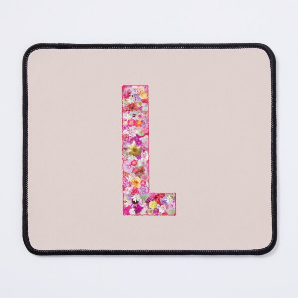 Item preview, Floral Letter L – Botanical English Alphabet Monogram Typography Design designed and sold by TheSassyNoble.