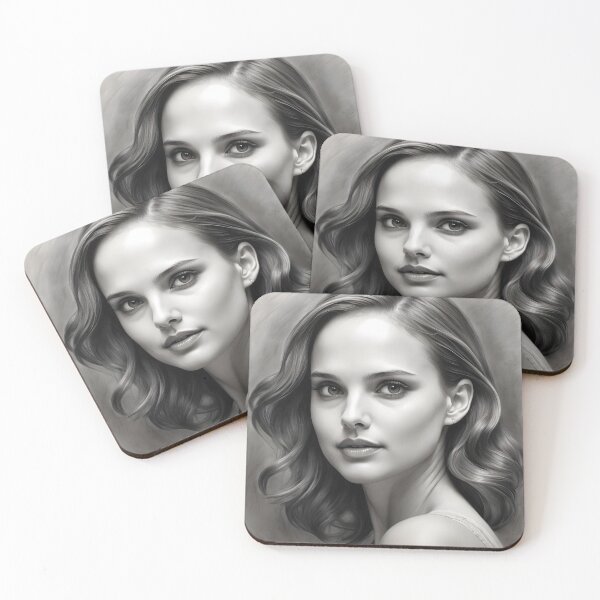 Item preview, Natalie Portman designed and sold by WorldofCharcoal.