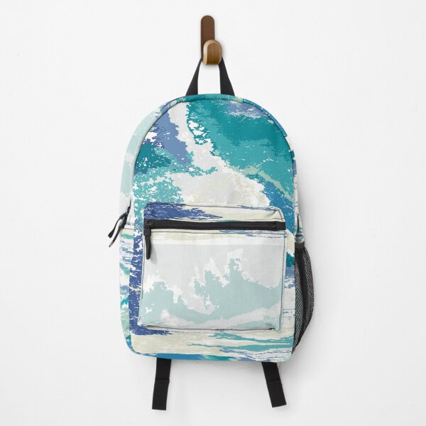 Item preview, Ocean Surf Sticker — Coastal Art designed and sold by iampaulmorris.