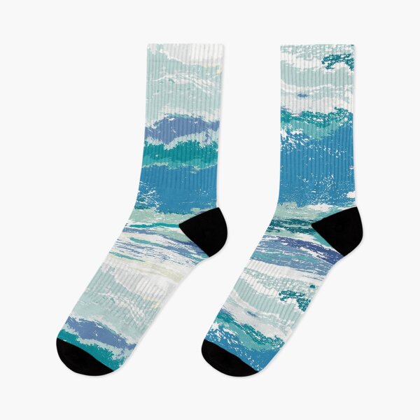Item preview, Ocean Surf Sticker — Coastal Art designed and sold by iampaulmorris.
