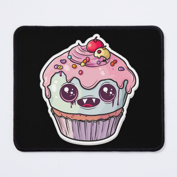 Item preview, Creepy Cute Monster Cupcake designed and sold by RBCreates.