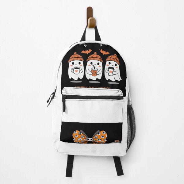 Item preview, Happy Halloween – cute ghost cafe designed and sold by almapink.