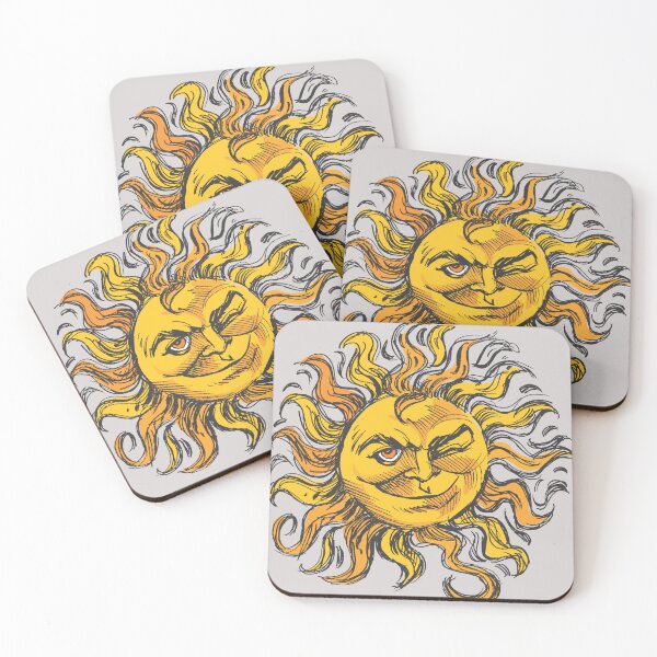 Item preview, Winking Sun – Cosmic Attitude designed and sold by cheloartes.
