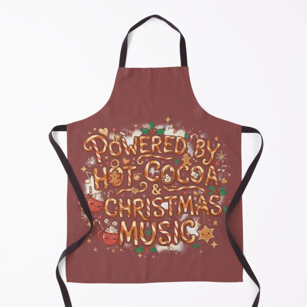 Item preview, Powered by hot cocoa & christmas music designed and sold by Tom-NatFun.