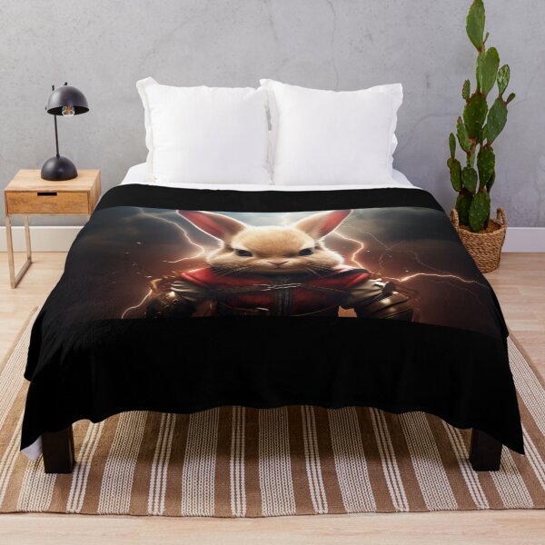 Item preview, Enraged, Super Saiyan Bunny summons golden lightning, becoming the Ultimate Apex Predator in a fiery landscape designed and sold by Epsydon Designers.