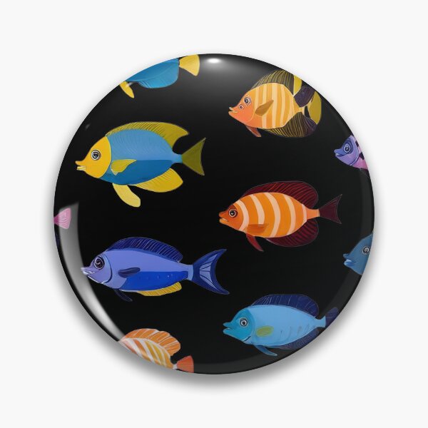 Item preview, Coral Reef Royalty - Tropical Fish designed and sold by RockitBaby.