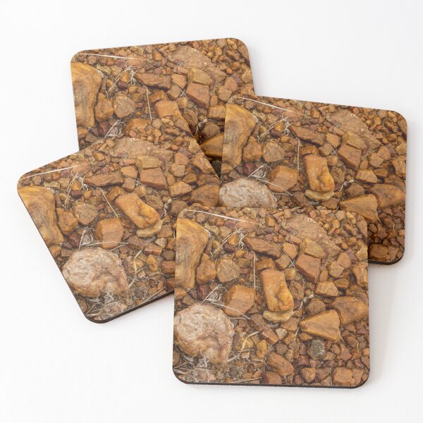 Item preview, many orange stones in a dry place designed and sold by felipequeiroz.