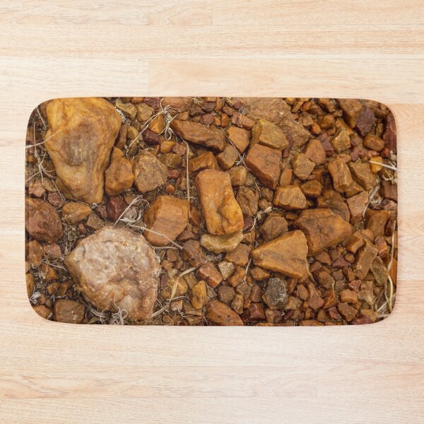 Item preview, many orange stones in a dry place designed and sold by felipequeiroz.