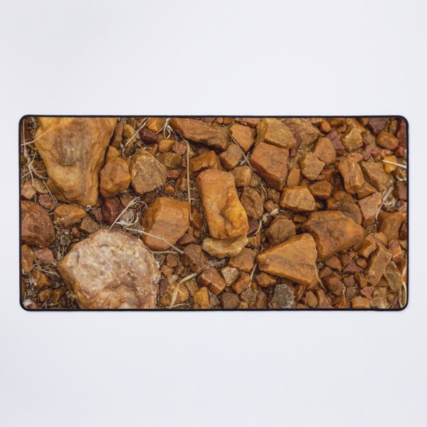 Item preview, many orange stones in a dry place designed and sold by felipequeiroz.