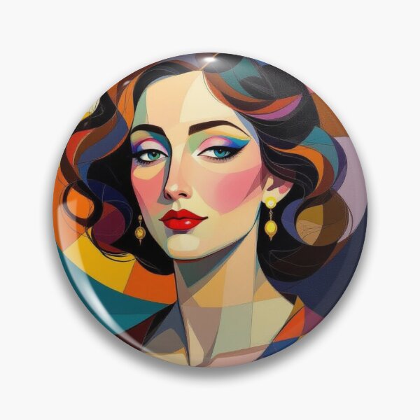 Item preview, Abstract Portrait of a Dreamer – Complicated & Dreamy, where Colors meet Thoughts designed and sold by FotoworldEdel.