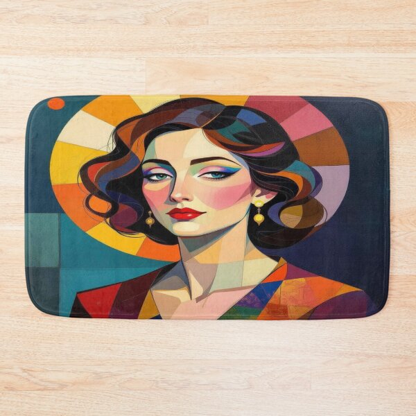 Item preview, Abstract Portrait of a Dreamer – Complicated & Dreamy, where Colors meet Thoughts designed and sold by FotoworldEdel.