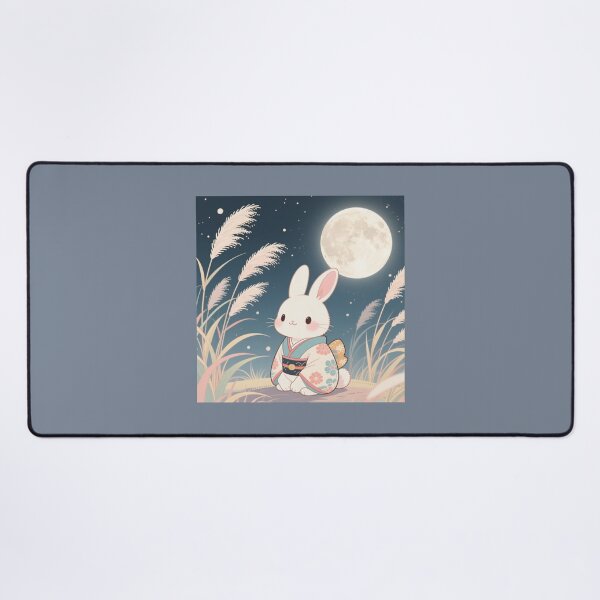 Item preview, Whimsical Moonlit Rabbit designed and sold by yukina-shop.