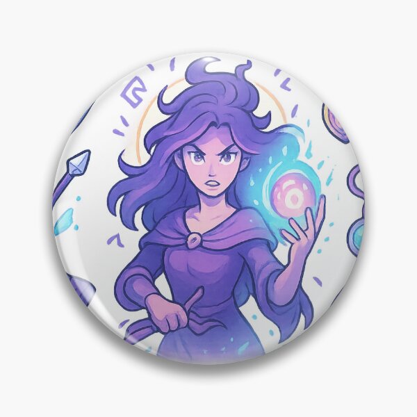 Item preview, The Sorceress – Chaos Grid | Fantasy RPG Art designed and sold by Galskap.