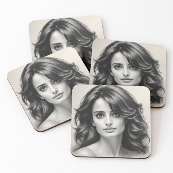 Item preview, Penelope Cruz designed and sold by WorldofCharcoal.