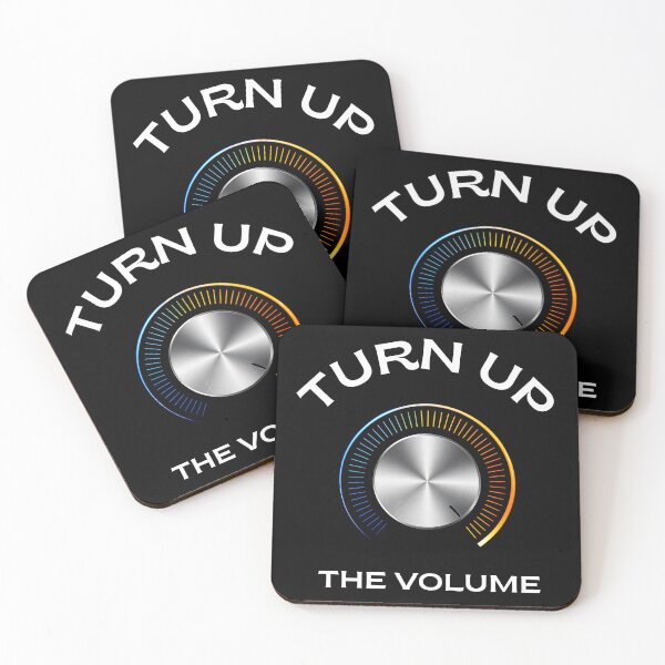 Item preview, TURN UP THE VOLUME - Music Lover DJ Gift | Loud Party Sound Knob Graphic designed and sold by Cree8if.