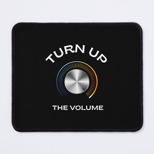 Item preview, TURN UP THE VOLUME - Music Lover DJ Gift | Loud Party Sound Knob Graphic designed and sold by Cree8if.