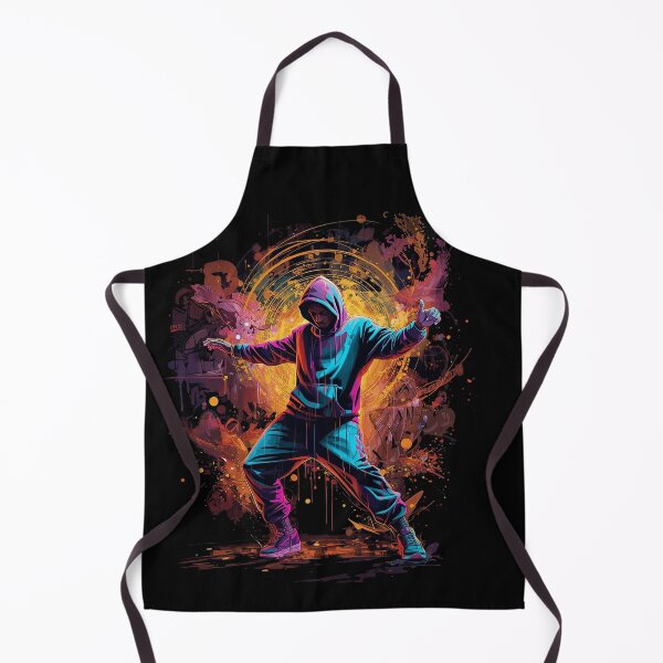 Item preview, Neon Street Dancer | Urban Graffiti Energy Art designed and sold by PLUSHIWORLDtm.