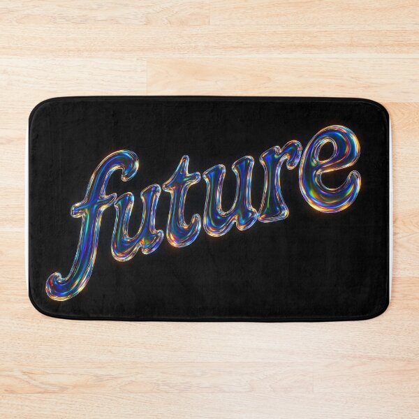 Item preview, Futuristical Glowing “FUTURE” Text – Neon Cyberpunk Typography designed and sold by EmeraldeaDesign.