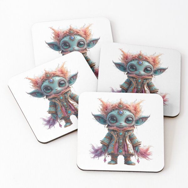 Item preview, Magical creature with turquoise skin designed and sold by MadinaFatt.