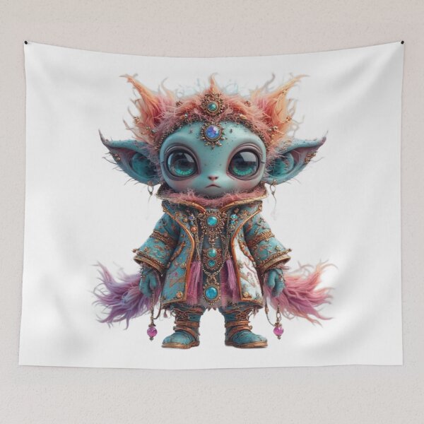 Item preview, Magical creature with turquoise skin designed and sold by MadinaFatt.