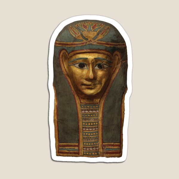 Item preview, Máscara dorada egipcia designed and sold by The Egypt Exploration Society.
