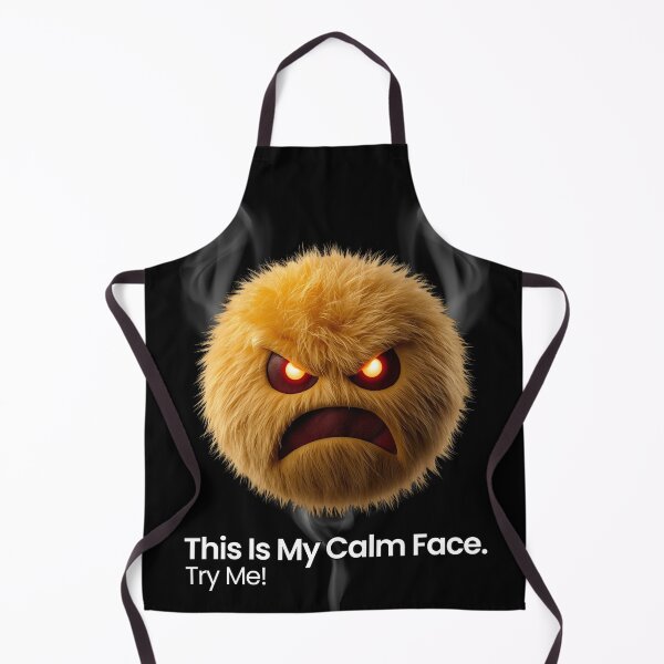 Item preview, This Is My Calm Face Funny Angry Emoji | Sarcastic Mood T-Shirt Design designed and sold by chuxiedesign.