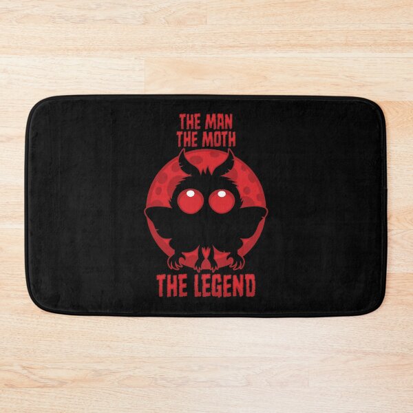 Item preview, The Man, The Moth, The Legend - Mythical Mothman Cryptid designed and sold by fizzgig.