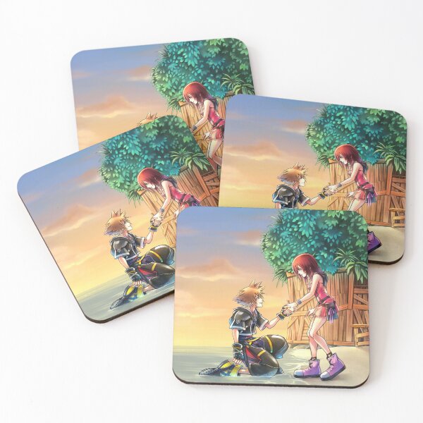 Item preview, Kingdom Hearts 2 Ending Sora and Kairi designed and sold by Lali-Holley.
