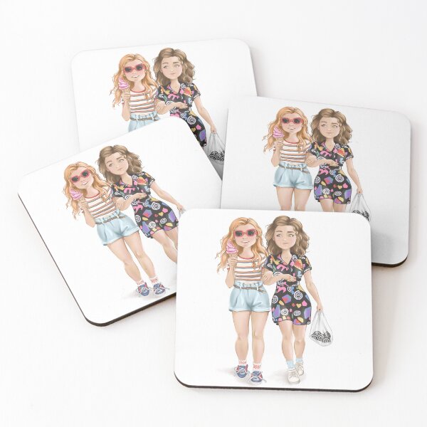 Item preview, Summer Vibes with El & Max – 80s Mall Edition Fan Art designed and sold by CreativeBu.
