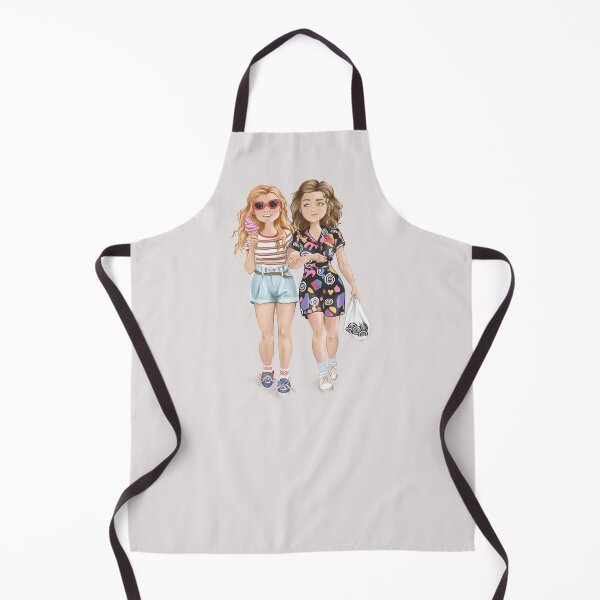 Item preview, Summer Vibes with El & Max – 80s Mall Edition Fan Art designed and sold by CreativeBu.