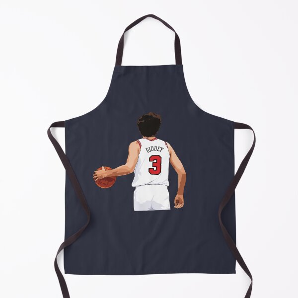 Item preview, Josh Giddey Vector Back White Above Waist Qiangy designed and sold by qiangdade.