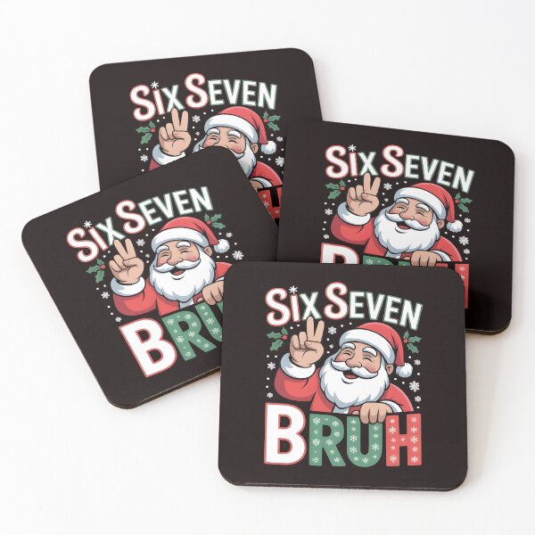 Item preview, 67 Meme Xmas Santa – Six Seven Bruh Holiday Slang Design designed and sold by Redgiant87x.