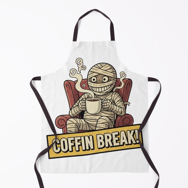 Item preview, Funny Mummy Coffee Break Lazy Egyptian Morning Drinker designed and sold by MythicPattern.