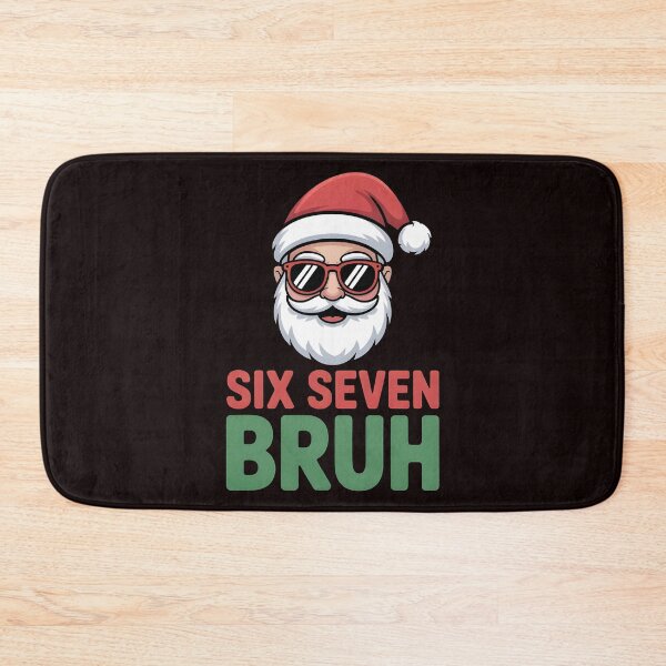 Item preview, Six Seven Bruh Santa – Funny 67 Meme Christmas Design for Meme Lovers designed and sold by Redgiant87x.