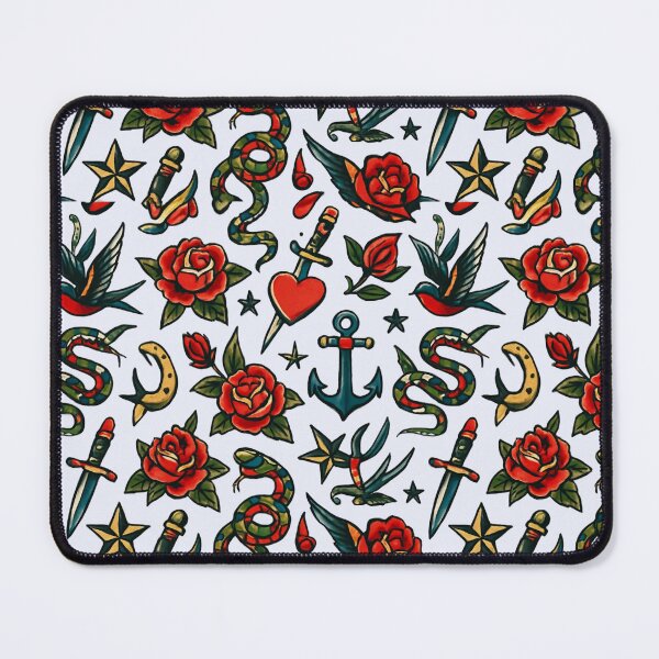 Item preview, American Traditional Tattoo Pattern Art designed and sold by Planetporridge.