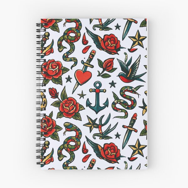 Item preview, American Traditional Tattoo Pattern Art designed and sold by Planetporridge.