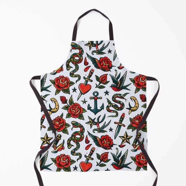 Item preview, American Traditional Tattoo Pattern Art designed and sold by Planetporridge.