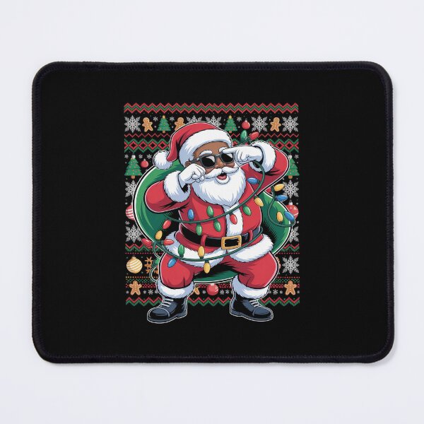 Item preview, Womens Dabbing Santa Xmas Lights Pajamas Ugly Christmas Sweaters designed and sold by MicanCuteStore.