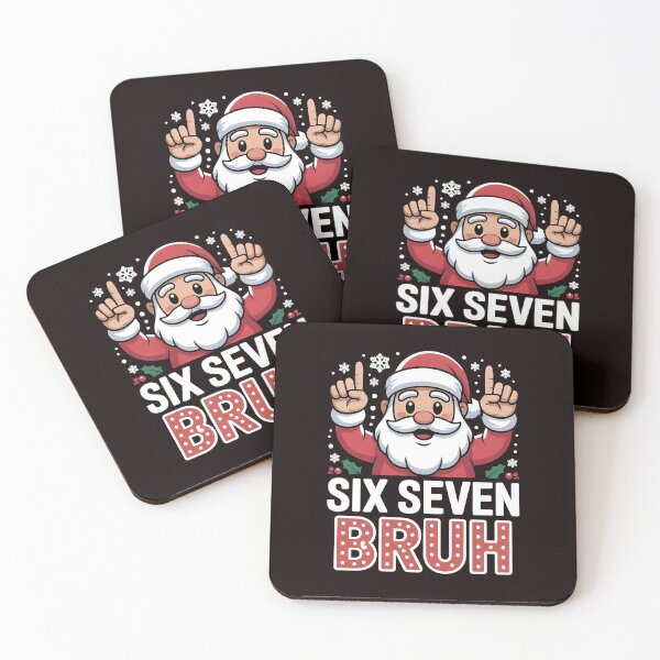 Item preview, Six Seven Bruh Santa – Trending Meme Christmas Shirt for Funny Santa Fans designed and sold by Redgiant87x.
