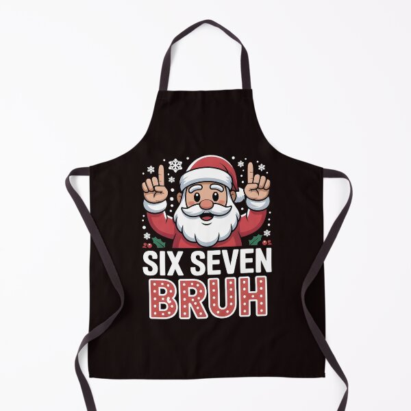 Item preview, Six Seven Bruh Santa – Trending Meme Christmas Shirt for Funny Santa Fans designed and sold by Redgiant87x.