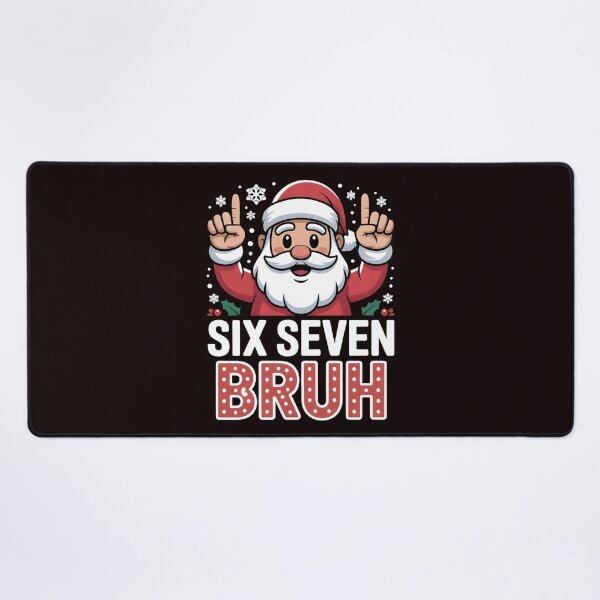 Item preview, Six Seven Bruh Santa – Trending Meme Christmas Shirt for Funny Santa Fans designed and sold by Redgiant87x.