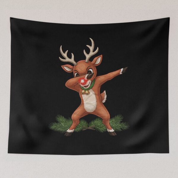 Item preview, Cute Dab Dabbing Dance Reindeer Christmas designed and sold by SKULIJI.