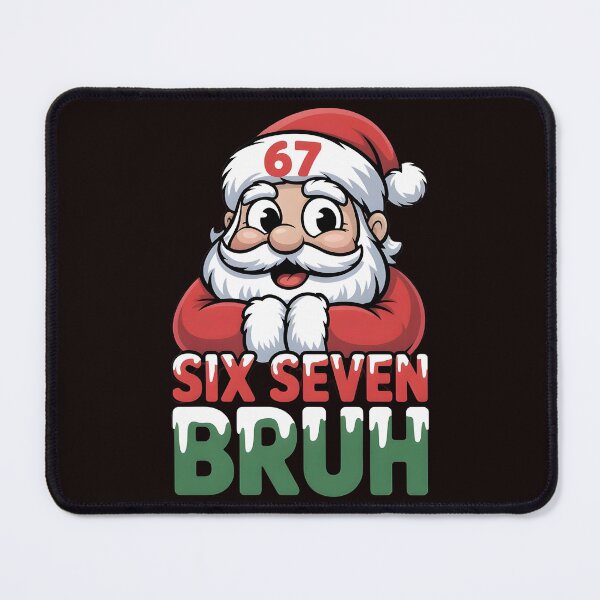 Item preview, Funny Santa Meme – Six Seven Bruh Xmas Design for 67 Meme Fans designed and sold by Redgiant87x.