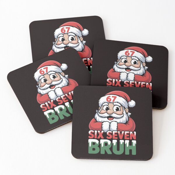 Item preview, Funny Santa Meme – Six Seven Bruh Xmas Design for 67 Meme Fans designed and sold by Redgiant87x.