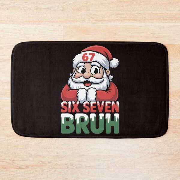 Item preview, Funny Santa Meme – Six Seven Bruh Xmas Design for 67 Meme Fans designed and sold by Redgiant87x.