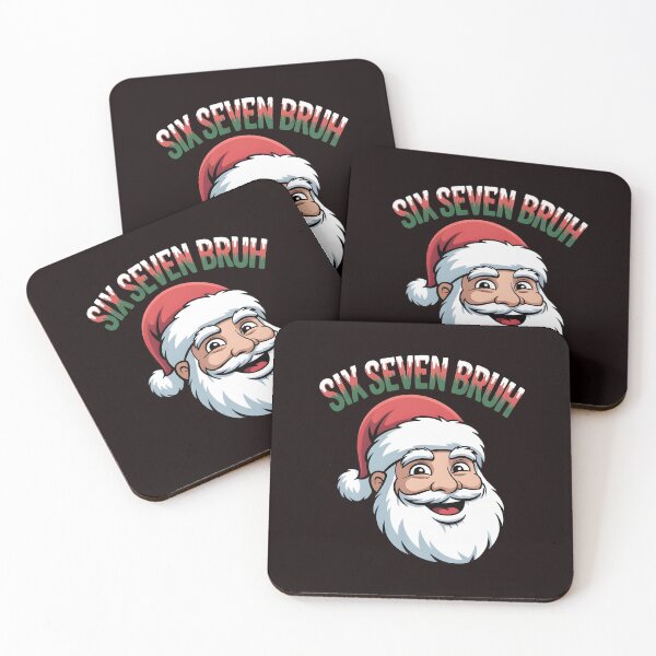 Item preview, Six Seven Bruh Santa – Viral 67 Meme Christmas Pun Gift Idea designed and sold by Redgiant87x.