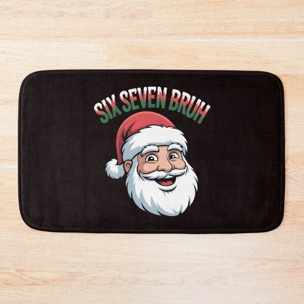 Item preview, Six Seven Bruh Santa – Viral 67 Meme Christmas Pun Gift Idea designed and sold by Redgiant87x.