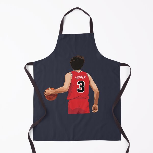 Item preview, Josh Giddey Vector Back Red Above Waist Qiangy designed and sold by qiangdade.