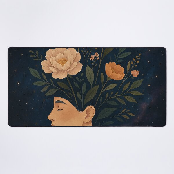 Item preview, Celestial Floral Fusion Botanical Illustration designed and sold by Catiess.